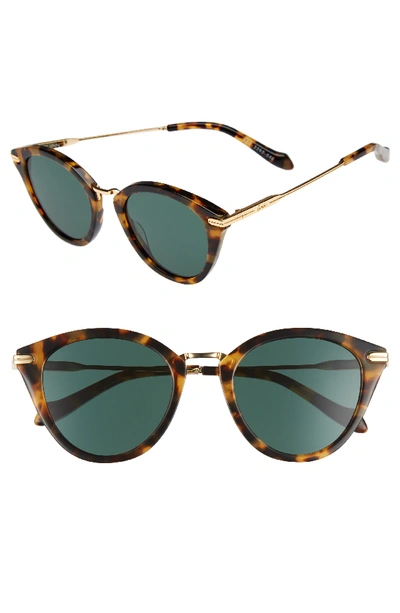 Sonix Quinn 48mm Cat Eye Sunglasses - Brown Tortoise/ Olive