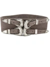 B-low The Belt Double Buckle Belt In Grey