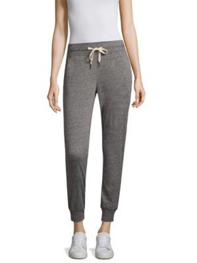 N:philanthropy Miles Textured Joggers In Heather Grey