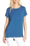 Amour Vert Paola High/low Tee In Ensign Blue