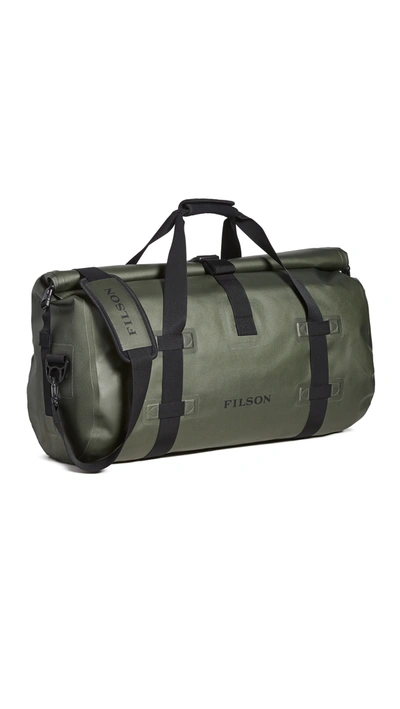 Filson Dry Large Duffle Bag In Green