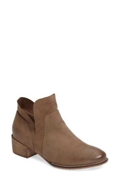 Seychelles Dwelling Bootie In Taupe Leather