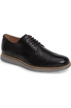 Cole Haan Original Grand Wingtip In Black/ Ivory Leather