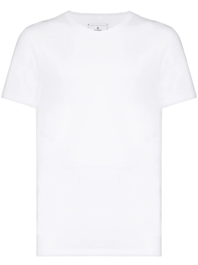 Reigning Champ White Short Sleeve Cotton T-shirt