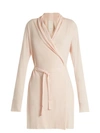 Skin Pima-cotton Jersey Robe In Cafe Creme