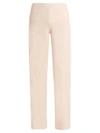 Skin Double-layer Pima-cotton Pyjama Trousers In Light-pink