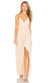 Misa Ever Maxi Dress In Nude