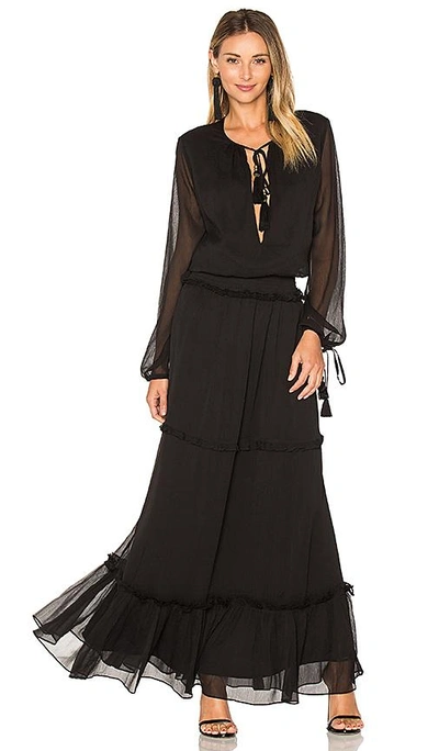 Ale By Alessandra X Revolve Sabina Maxi Dress In Black