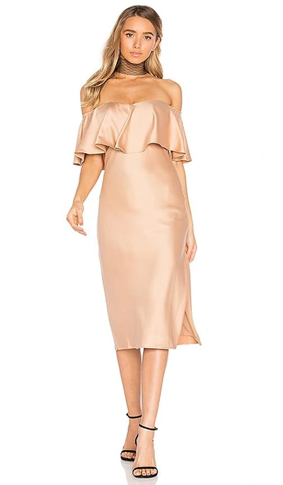 House Of Harlow 1960 X Revolve Newton Dress In Brown