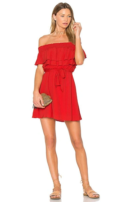 Lovers & Friends Suntime Dress In Red
