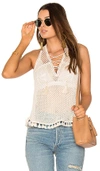 Saylor Kendra Top In White