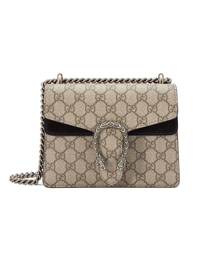 Gucci Dionysus Gg Supreme Mini Bag In Neutrals