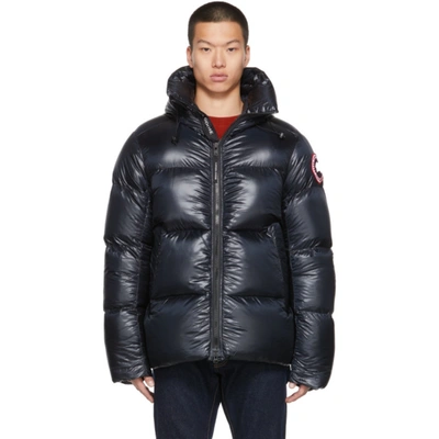 Canada Goose Black Down Packable Crofton Puffer Jacket