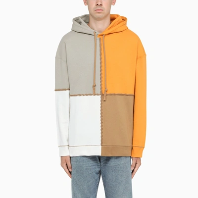 Loewe Colour-block Hoodie In Multicolor