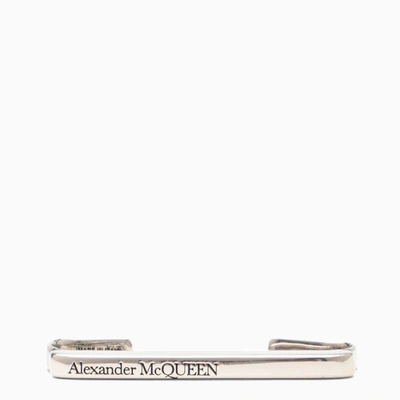 Alexander Mcqueen Silver Earrings In Metal