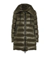 Moncler Suyen Hooded Down Parka In Olive