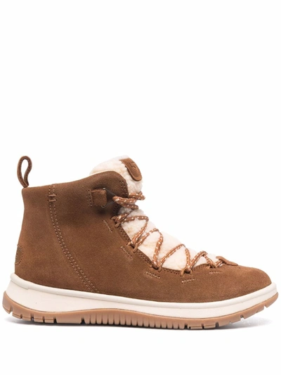 Ugg Womens Lakesider Heritage Mid Chestnut Suede