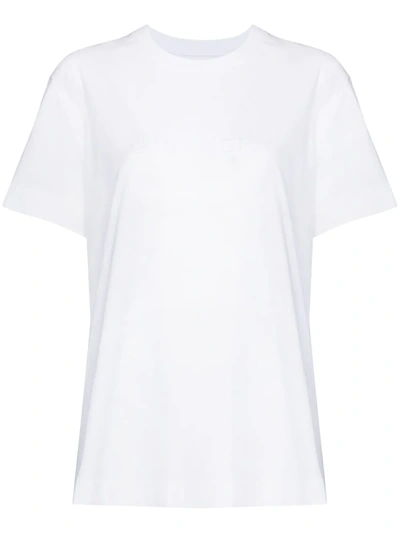 Givenchy Logo-print Short-sleeve T-shirt In White