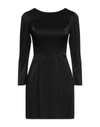 Kontatto Short Dresses In Black