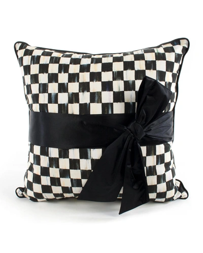 Mackenzie-childs Courtly Check Sash Pillow