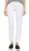 Monrow Vintage Sweatpants In White