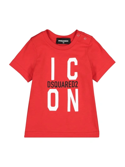 Dsquared2 Babies' Kids T-shirt In Red