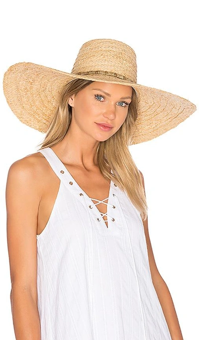 Ale By Alessandra Palapa Hat In Tan