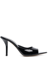 Gia Borghini Black Pernille Teisbaek Edition Perni 04 Heeled Sandals In Grey