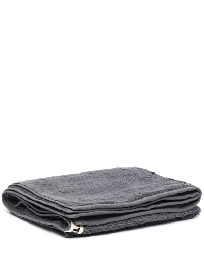 Tekla Organic Cotton Towel In Grau