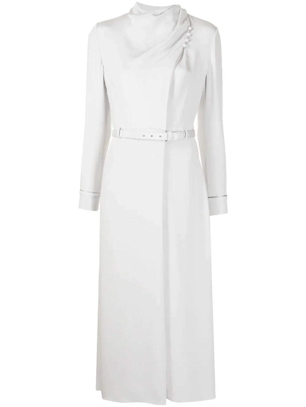 giorgio armani marocaine belted silk midi dress Giorgio Armani Marocaine Belted Silk Midi Dress