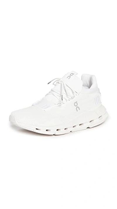 On Cloudnova 2 Sneaker In All White