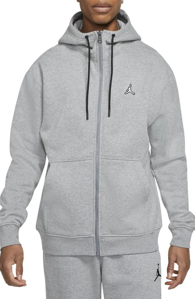 Jordan Men's Brooklyn Fleece Full-zip Hoodie In Grey ModeSens