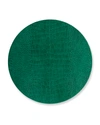 Kim Seybert Croco Placemat In Emerald