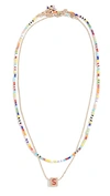 Roxanne Assoulin Set Of Two Necklaces