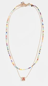 Roxanne Assoulin Set Of Two Necklaces In A