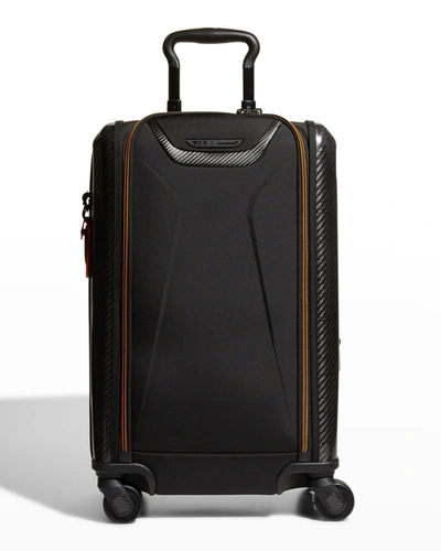 Tumi X Mclaren Aero International Expandable 4-wheel Spinner Carryon Luggage In Black