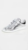 Isabel Marant Beth Metallic Snake-print Low-top Fashion Sneakers In Silver