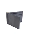 Royce New York Rfid-blocking Leather Money Clip Wallet In Navy Blue