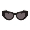 Grey Ant Black Catskill Sunglasses In Black / Grey