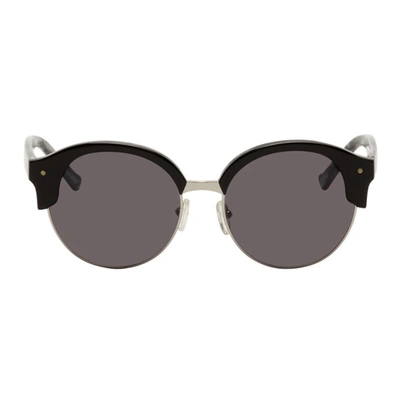 Grey Ant Pepper Hill 58mm Round Sunglasses In Black