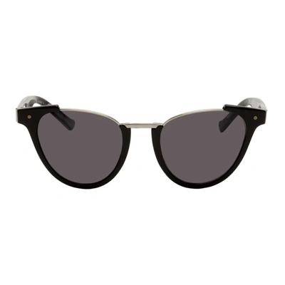 Grey Ant 51mm Black Pearl Cat Eye Sunglasses In Black/ Grey