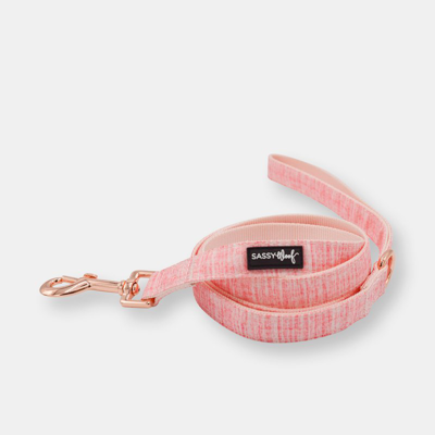 Sassy Woof Leash In Pink
