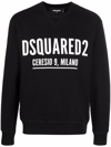 Dsquared2 Classic Logo Print Sweatshirt In Black