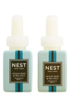 Nest New York Pura Smart Home Fragrance Diffuser Refill Duo In Ocean Mist