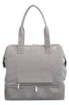Beis The Mini Convertible Weekend Travel Bag In Grey