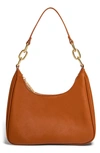 House Of Want Newbie Vegan Leather Shoulder Bag In Camel