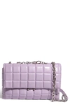 House Of Want We Step Up Vegan Leather Shoulder Bag In Lilac