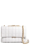 House Of Want We Step Up Vegan Leather Shoulder Bag In Bright White
