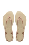 Havaianas Sunny Slingback Sandal In Sand Grey