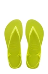 Havaianas Sunny Slingback Sandal In Galactic Green